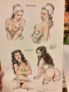 Luca Raimondo - original sketch - Loose page - (2001) | Catawiki