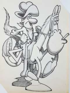 Coccobill - Benito Jacovitti - Illustrazione Originale - Loose page | Catawiki