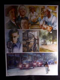 Le Hénanff, Fabrice - Planche originale couleur - Elvis - (2015) | Catawiki