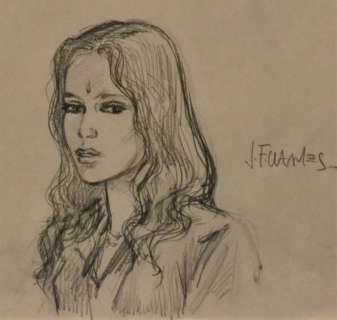 India Dreams T4 - Crayonné original - Kamala Ã  Darjeeling - Loose page - (2005) | Catawiki