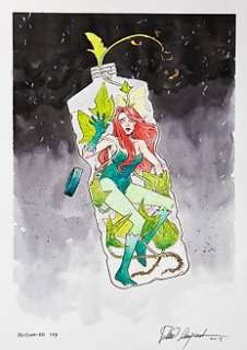 Elena Casagrande - Illustrazione Originale - "Poison-ed Ivy" - tecnica mista - A3 - Loose page - Other (2019)