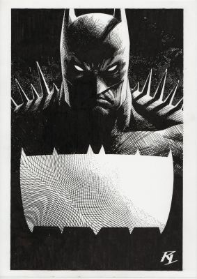 Riccardo Latina | Absolute Batman Illustration | Kirby’s Comic Art