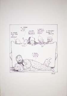 PERICOLI TULLIO (1936 - 2006) - Il salotto di Fulvia...Writers (Umberto Eco...) | Capitolium Art