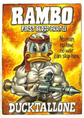 Ducktalone – Rambo Tribute | Corner4art