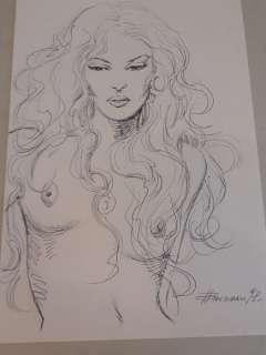 Birago Balzano - Illustrazione Originale "Nudo di Donna" - Loose page - (1998) | Catawiki