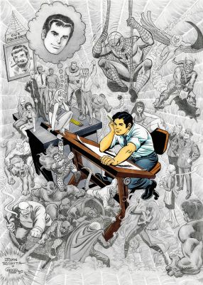 John Romita Tribute – Spider-Man Legacy | Corner4art