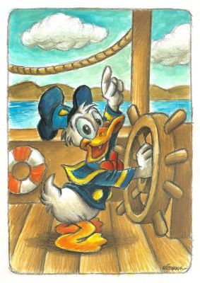 Donald Duck – Captain of the Seas | Corner4art