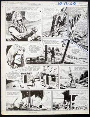 Don Lawrence | Karl The Viking: 10th December 1960 (Page 2) | Illustration Art Gallery