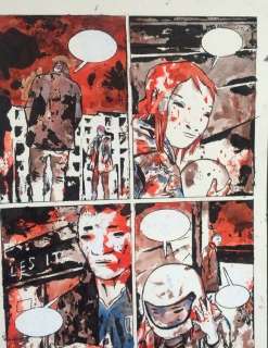 A. Bruno - tavola originale "Come le strisce che lasciano gli aerei" - Loose page - (2012) | Catawiki