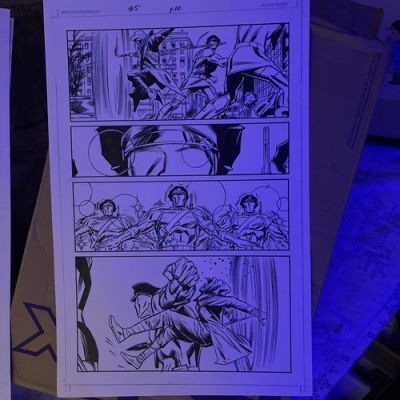 BLACK PANTHER & THE CREW #5 Page 10 Original Comic Art Butch Guice Scott Hanna | eBay US (Buy It Now)