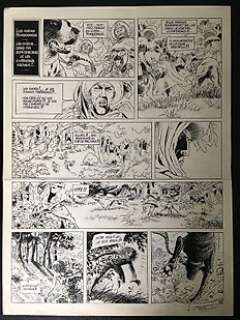 Vicomte - Planche originale (p,24) Balade au bout du monde T2 - Le grand pays - (1984) | Catawiki