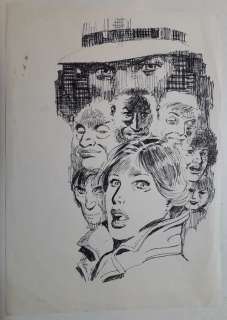 Juan Zanotto - Studio Per Copertina - Loose page | Catawiki