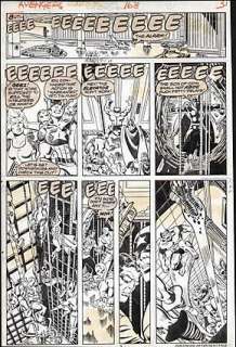 AVENGERS Issue #168 Interior Page | ComicConnect