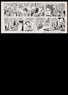 AMAZING SPIDERMAN SUNDAY Issue #1978 Strip Art | ComicConnect