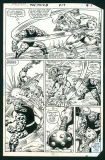 Wilson, Ron; Sinnott, Joe | The Thing #17 Page 7 Original Comic Art by Ron Wilson. | Parigi Books
