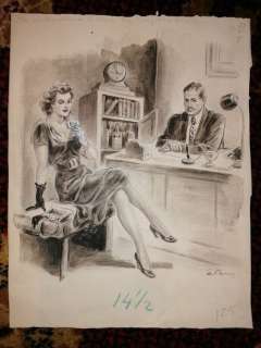 E. Bompard - illustrazione originale - Loose page | Catawiki