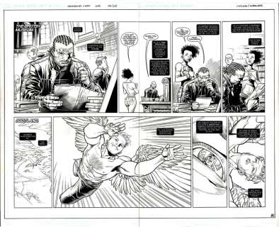 Jim Cheung | ASTONISHING X-MEN #1 p04/05 Original Art | Jim Cheung