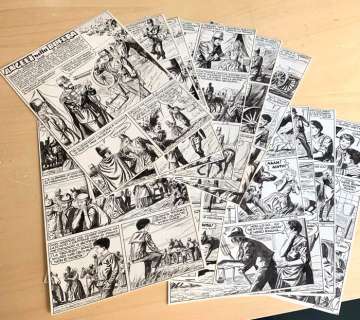 Angeli nella Bufera - 16x tavole originali - episodio completo - Sergio Tarquinio - Loose page | Catawiki