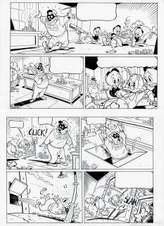 Andrea Ferraris | Dov’è finito Paperino? p.6 (Topolino n.2794 del 2009) | Tavole Originali