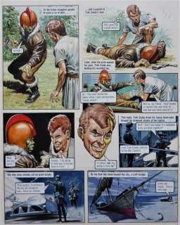 Lawrence, Don - Originele pagina in kleur - Trigië - The Man from the future - (1975) | Catawiki