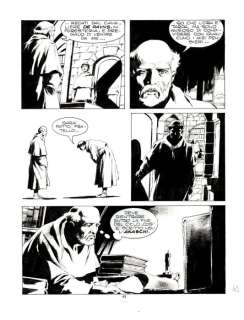 Martyn Mistére n. 88 - Tavola Originale "la setta degli assassini" ROI - Loose page - First edition - (1989) | Catawiki