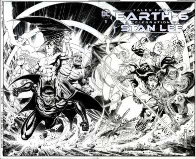 Jim Cheung - DC TALES FROM EARTH-6 - Original Cover Art