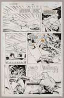Original Art for Deathstroke the Terminator Issue 36, Page 21 by Nigel Tully, Charles Barnett III, and John Constanza | mycomicshop.com