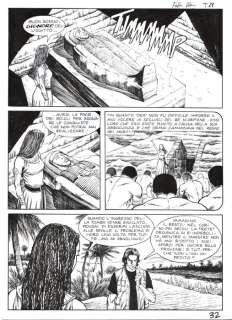 Dampyr n. 169 - 3 Tavola Originale "la tomba del re scorpione " - Loose page - First edition - (2014) | Catawiki