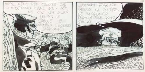 Pratt, Hugo - Strip original - La Jeunesse de Corto - (1981) | Catawiki