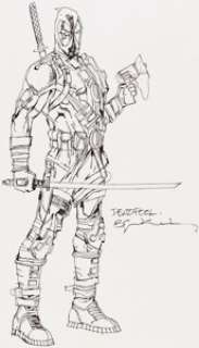 Bill Sienkiewicz - Deadpool Illustration Original Art (undated).... | Heritage