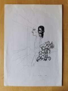 Andrea Pazienza - Sketch Originale - Loose page | Catawiki