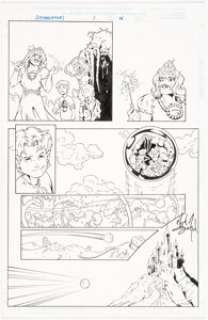 Egeland, Martin - Martin Egeland and Howard M. Shum Daydreamers #1 Story Page 16 Original Art (Marvel, 1997)....