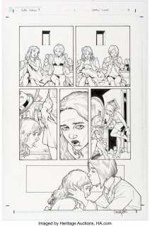 Jeanty, Georges - Georges Jeanty Buffy The Vampire Slayer Season Nine #1 Story Page 6 Original Art (Dark Horse, 2011)....