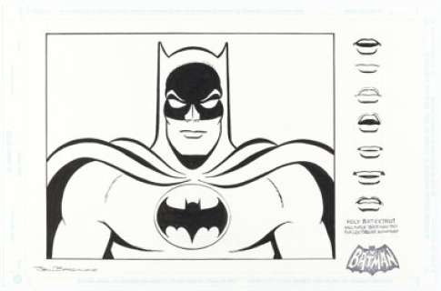 Bogdanove, Jon | Jon Bogdanove - Batman 60s Style Toy Illustration Original Art (Corgi, 2004).... (Total: 2 Original Art) | Heritage
