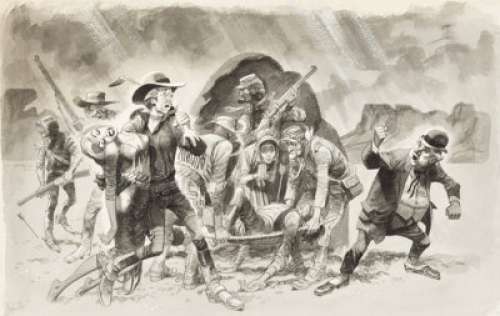 Davis, Jack | Jack Davis Humbug #1 Unpublished Page 24 Illustration Original Art (Humbug Publications, 1957).... | Heritage