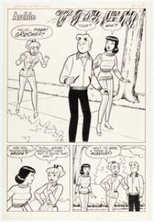 Lucey, Harry | Harry Lucey and Marty Epp Archie #146 Complete 5-Page Story "Tiger" Original Art (Archie, 1964).... (Total: 5 Original Art) | Heritage