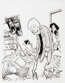 Borgman, Jim | Jerry Scott and Jim Borgman - Zits Illustration Original Art (undated).... | Heritage