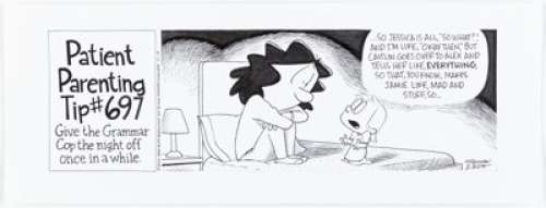 Rick Kirkman And Jerry Scott | Baby Blues Daily Comic Strip Original Art dated 10-14-06 (King Features Syndicate, 2006). | Heritage