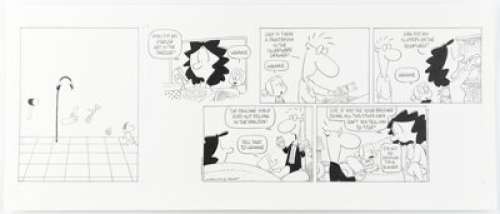 Rick Kirkman And Jerry Scott | Baby Blues Sunday Comic Strip Original Art dated 3-18-07 (King Features Syndicate, 2007). | Heritage
