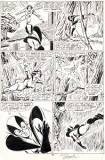 John Buscema and Tom Palmer The Avengers #264 Story Page 20 Yellowjacket Original Art (Marvel, 1986).