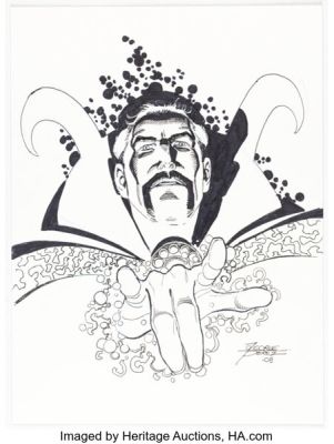 George Pérez Doctor Strange #6 Variant Cover Original Art (Marvel, 2023). (Total: 2 Items) | Heritage