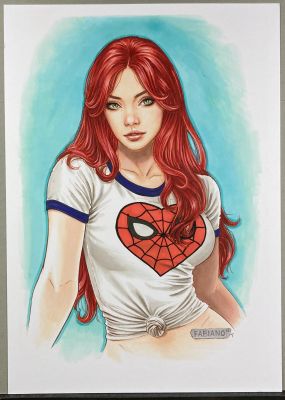 Fabiano Neves - Mary Jane Illustration