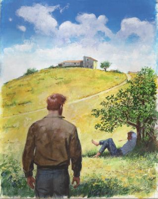 Aldo Di Gennaro | Le Storie copertina n.88 Keller 3: Musuraca | Tavole Originali