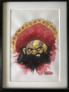 Masbou Dessin original couleurs - De Cape et de Crocs - Captain Boone - (2019) | Catawiki