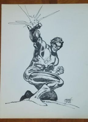 ERNIE CHAN original art, GREEN LANTERN 11x14, 1981, more in our store | eBay US