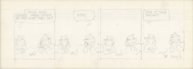 Fred Thomas Signed Concept Original Comic Strip Pencil Panel Cartoon 1966 b4208 | eBay US (Buy It Now)