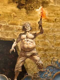 Hermann - Original cover Bernard Prince 16 - De terugkeer van de Cormoran / Orage sur le Cormoran - (2000) | Catawiki