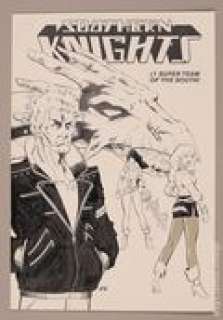 Original Cover Art for Southern Knights (1983) #29 by Mark Propst | mycomicshop.com