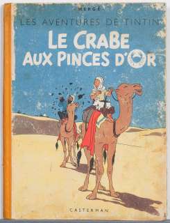 Tintin | Le Crabe aux pinces d’or, édition de 1945 (A23 bi… | Banque Dessinée