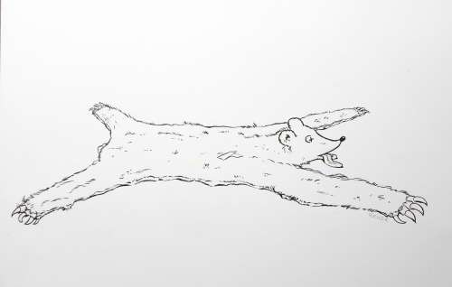 Emmanuel Reuzé |  » L’Art du 9e Art  » – L’ours Barnabé – Illustration Originale | Zic et Bul